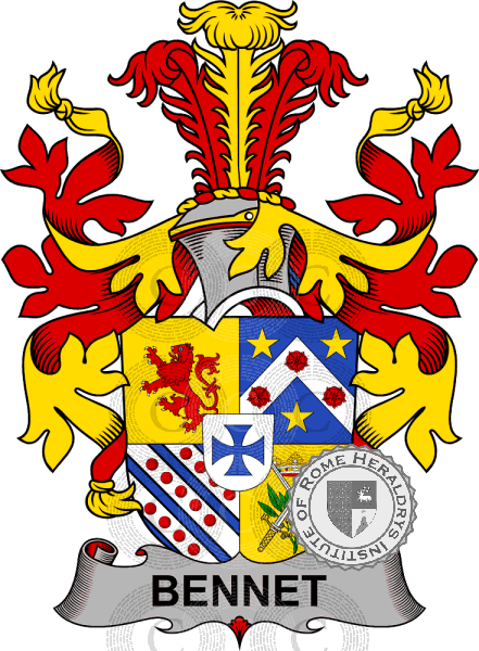 Coat of arms of family Bennet