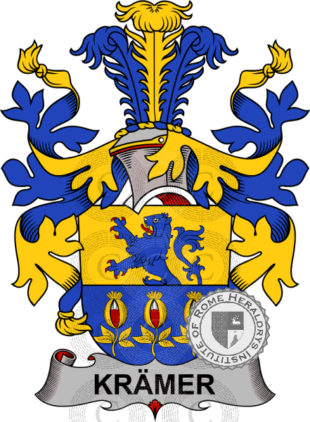 Coat of arms of family Kramer