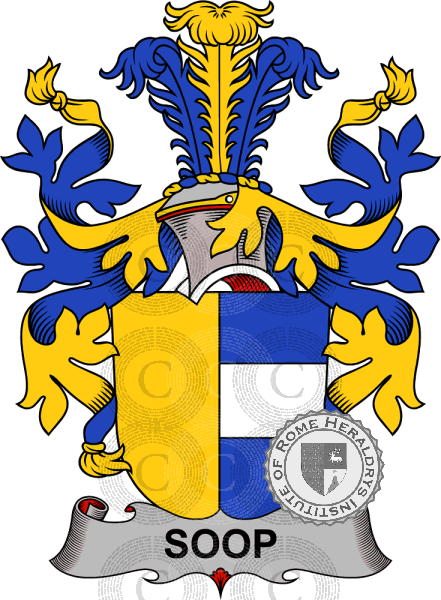 Wappen der Familie Soop   ref: 38854