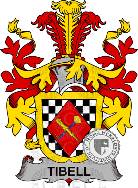 Wappen der Familie Tibell   ref: 38878