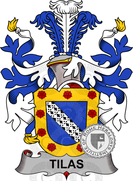 Wappen der Familie Tilas   ref: 38880