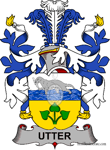 Coat of arms of family Utter   ref: 38890