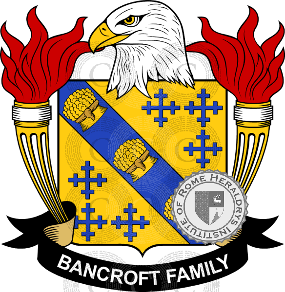 Brasão da família Bancroft   ref: 38962