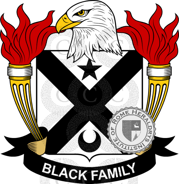 Coat of arms of family Black