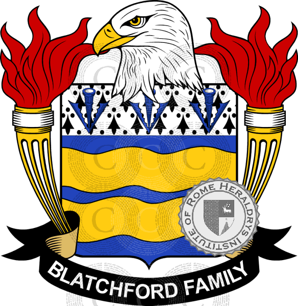 Escudo de la familia Blatchford   ref: 39028