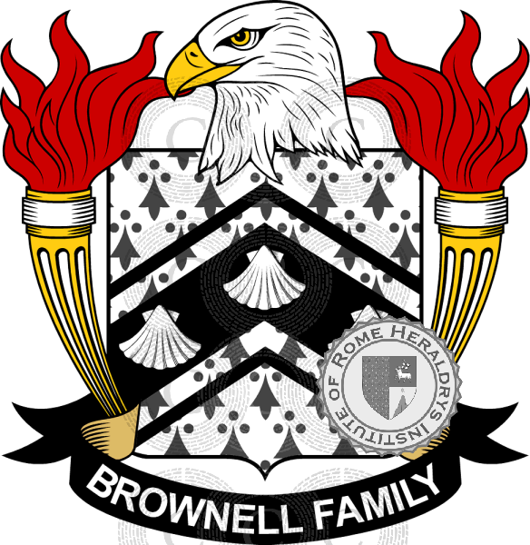 Escudo de la familia Brownell