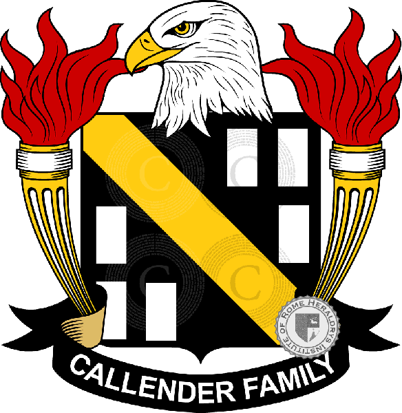 Brasão da família Callender