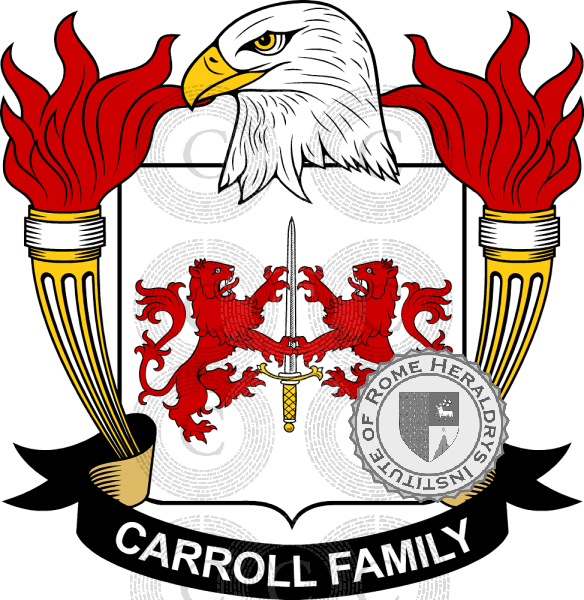 Escudo de la familia Carroll   ref: 39140