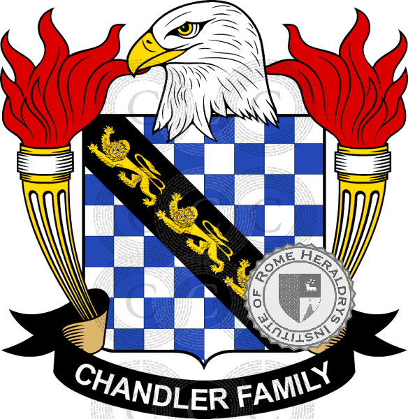 Coat of arms of family Chandler