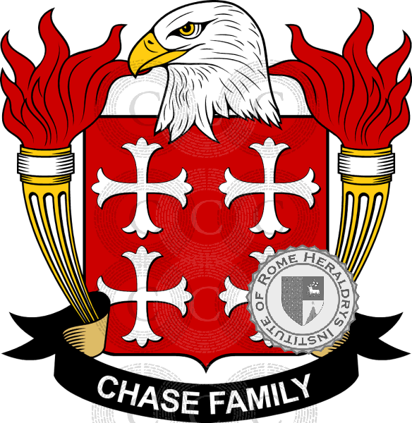 Coat of arms of family Chase