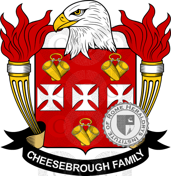 Escudo de la familia Cheesebrough   ref: 39167