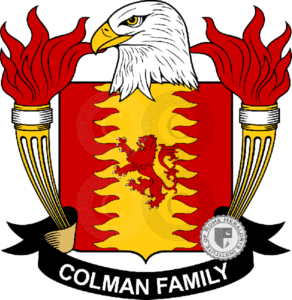 Brasão da família Colman