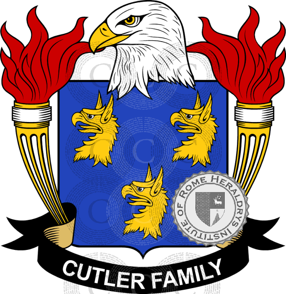 Stemma della famiglia Cutler   ref: 39257