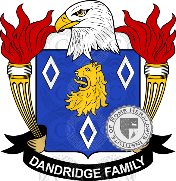 Escudo de la familia Dandridge   ref: 39266