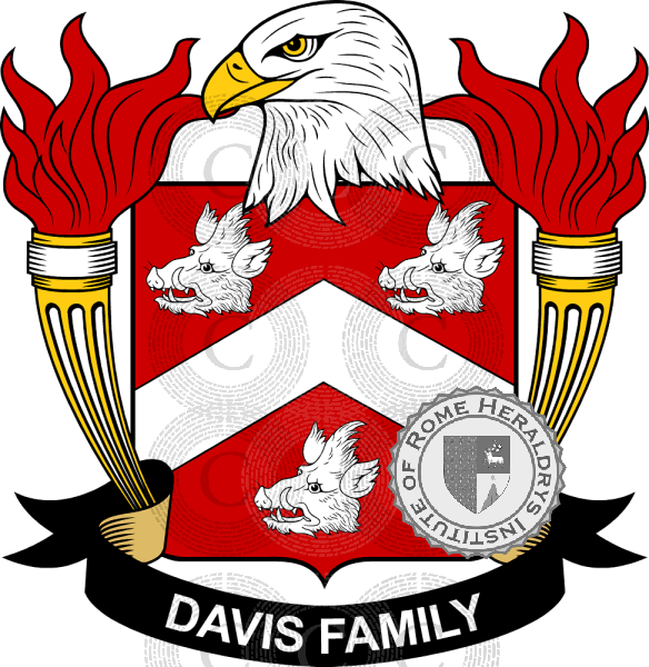 Stemma della famiglia Davis II   ref: 39273