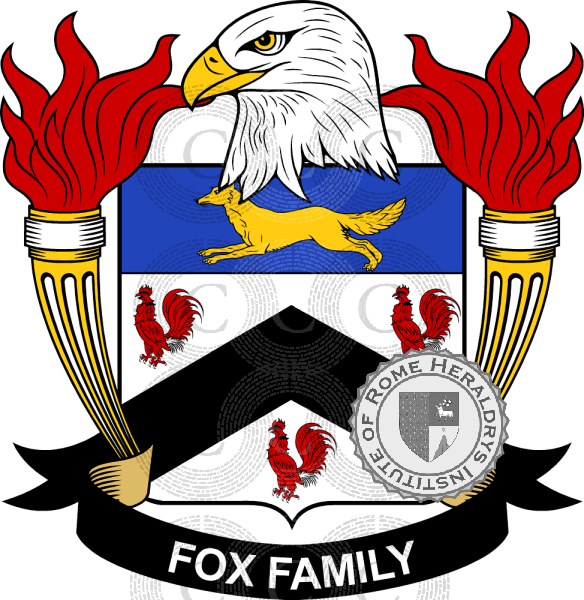 Brasão da família Fox