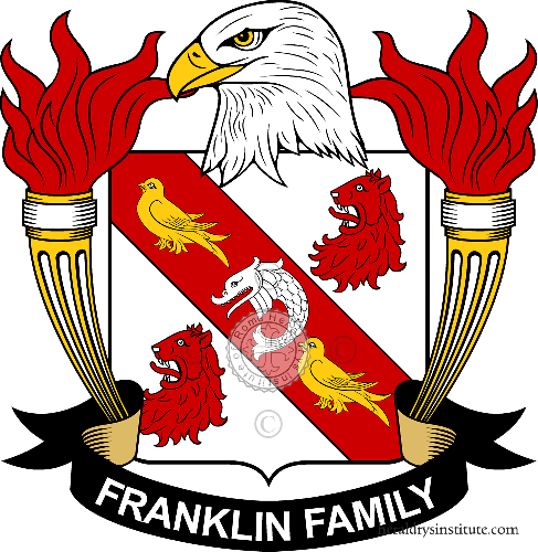 Wappen der Familie Franklin   ref: 39423