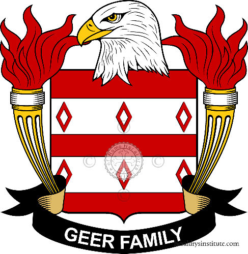 Coat of arms of family Geer