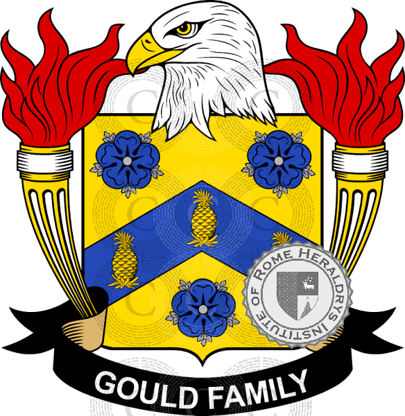 Brasão da família Gould   ref: 39480