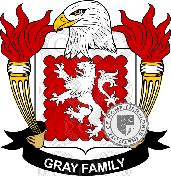 Brasão da família Gray