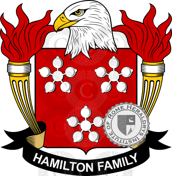 Escudo de la familia Hamilton   ref: 39512