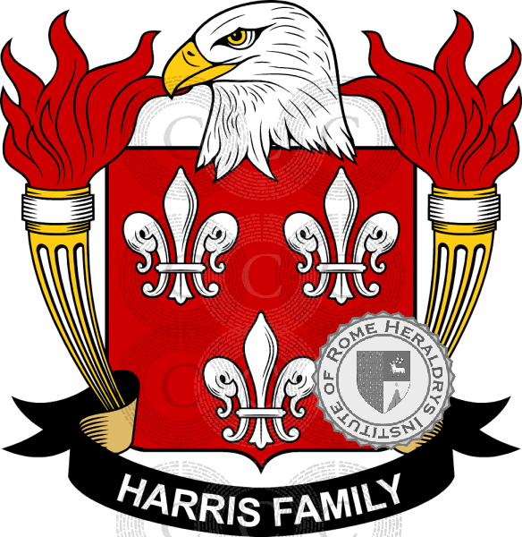 Coat of arms of family Harris