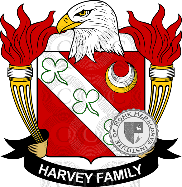 Coat of arms of family Harvey