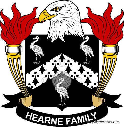 Escudo de la familia Hearne   ref: 39550