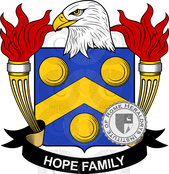 Escudo de la familia Hope   ref: 39598