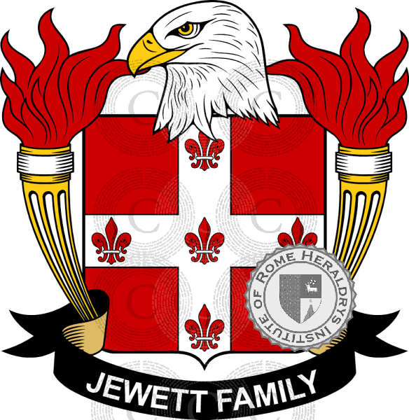Escudo de la familia Jewett   ref: 39675