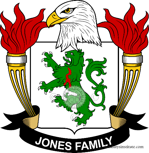 Coat of arms of family Jones