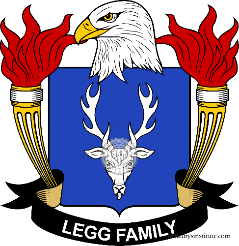 Escudo de la familia Legg   ref: 39738