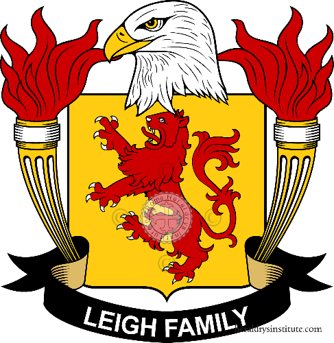 Stemma della famiglia Leigh   ref: 39740