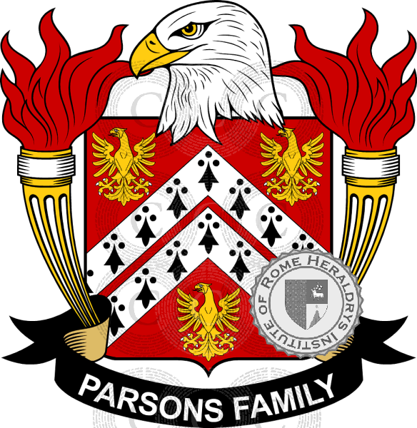 Brasão da família Parsons