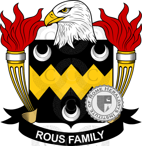 Escudo de la familia Rous