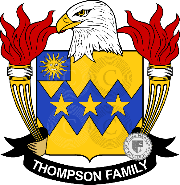 Coat of arms of family Thompson