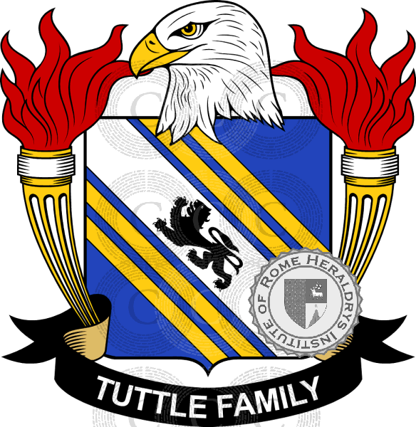 Coat of arms of family Tuttle