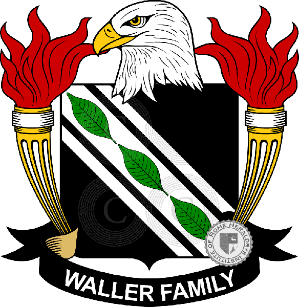 Stemma della famiglia Waller