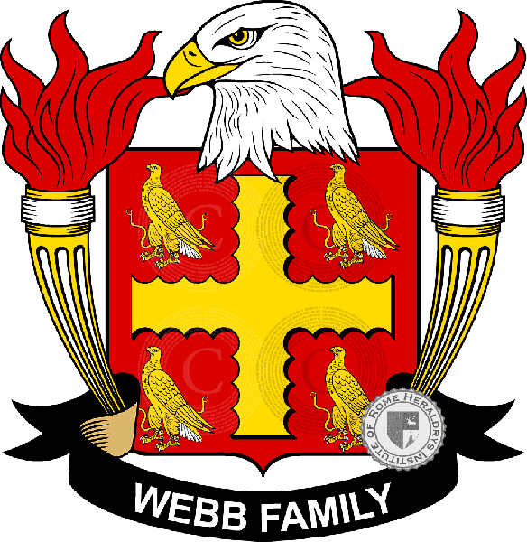 Coat of arms of family Webb
