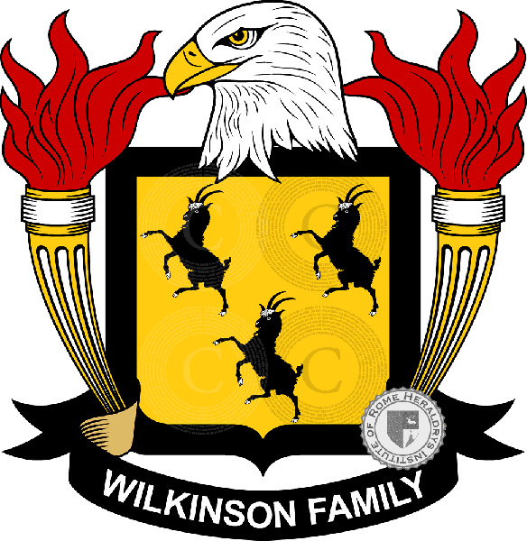 Stemma della famiglia Wilkinson