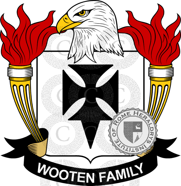 Brasão da família Wooten