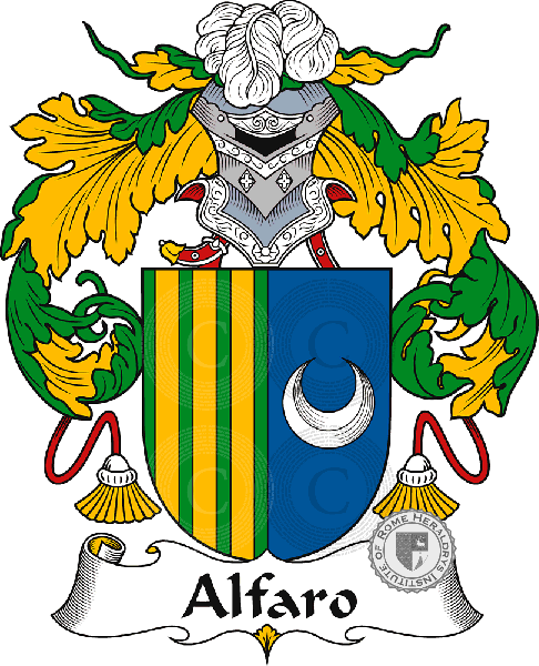 Wappen der Familie Alfaro