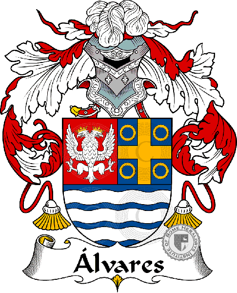 Escudo de la familia Alvares