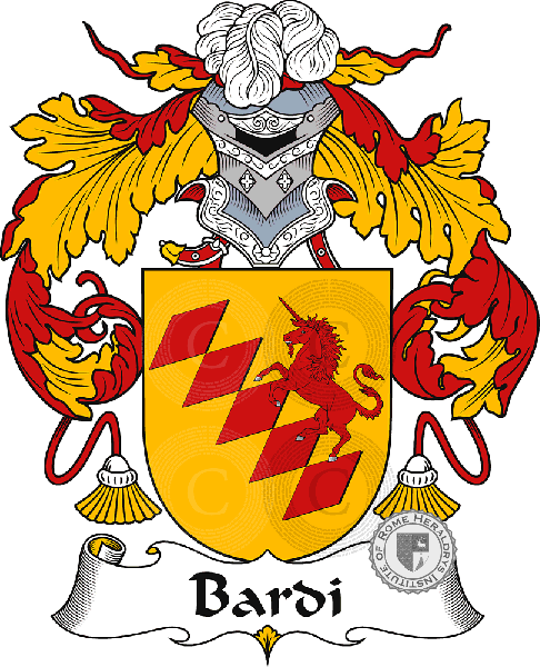 Wappen der Familie Bardi