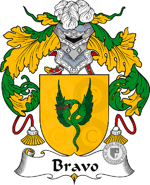 Escudo de la familia Bravo