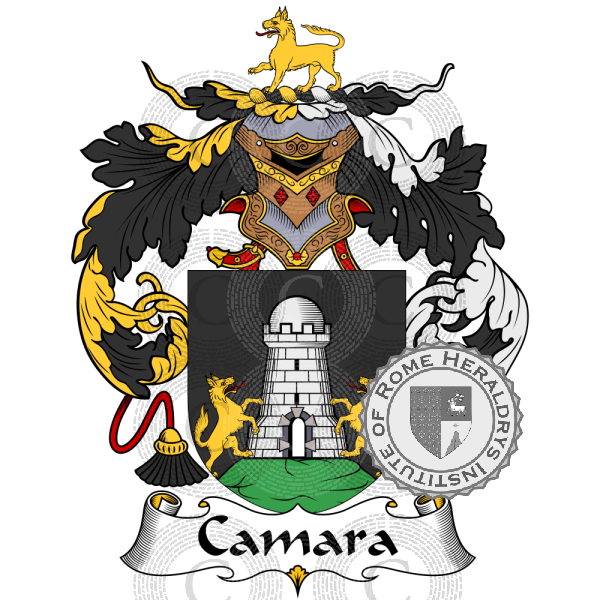 Coat of arms of family Camara, Câmara