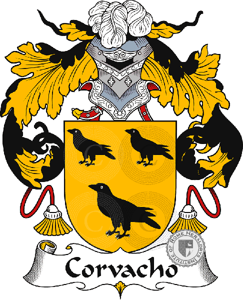 Escudo de la familia Corvacho