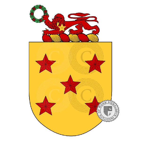 Coat of arms of family Coutinho