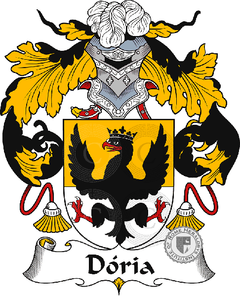 Escudo de la familia Dória