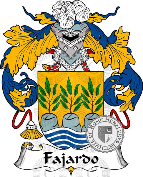 Brasão da família Fajardo